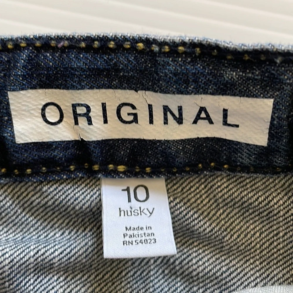 Gap kids 1969 original denim.  Boys size 10 Husky